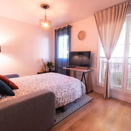 Le Cocon-t2-40m2-centre 10min Apartamento *